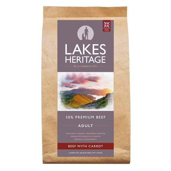 Grain Free Dog Food - Beef with Carrot