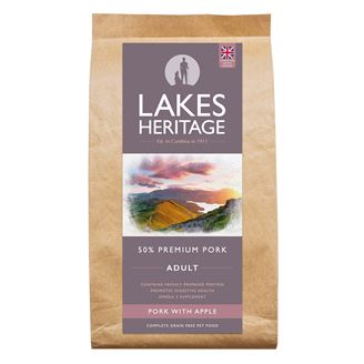 Grain Free Dog Food - Pork with Apple