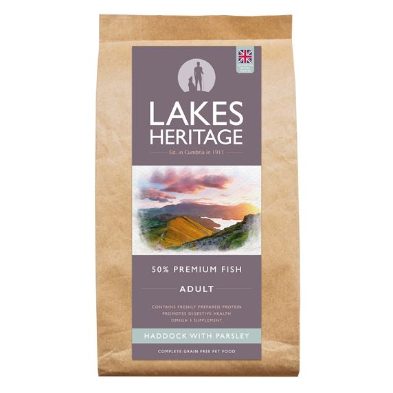 Grain Free Dog Food - Haddock with Parsley