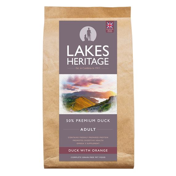Grain Free Dog Food - Duck with Orange