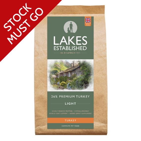 Hypoallergenic Light Dog Food - Turkey