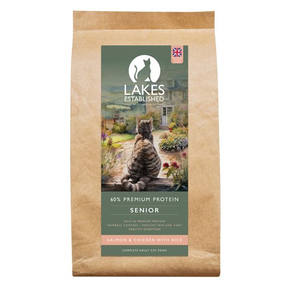 Sensitive Senior Cat Food - Salmon & Chicken with Rice