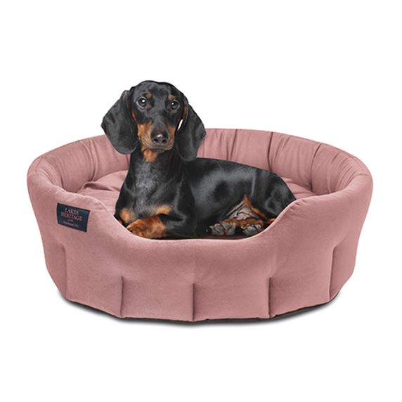 Nest Dog Bed - Pink