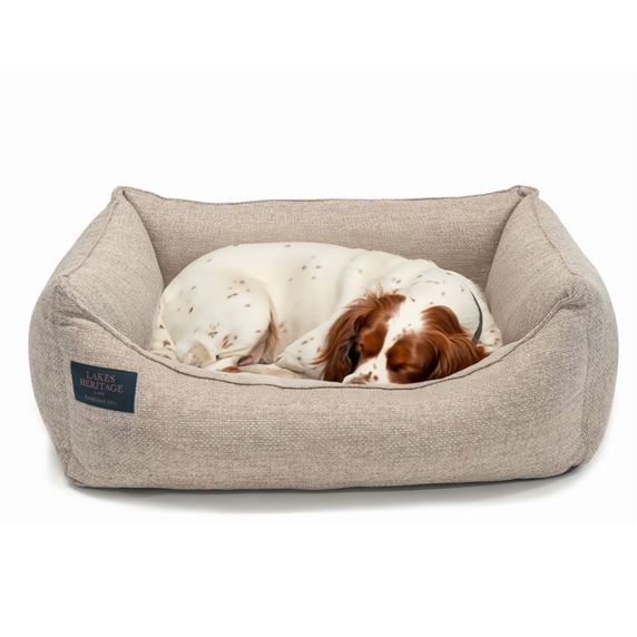 Rectangular Dog Bed - Beige